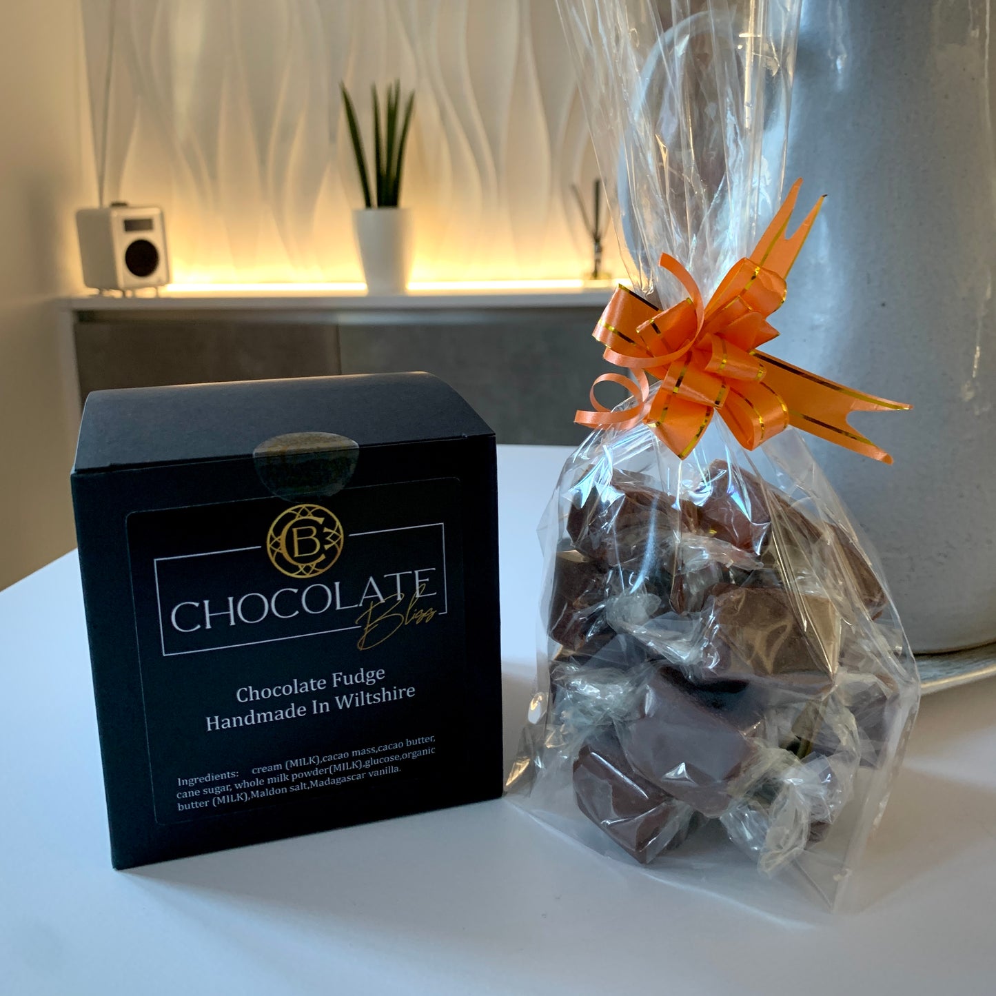 Chocolate fudge boxes