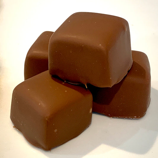 Milk Chocolate Caramel Cubes